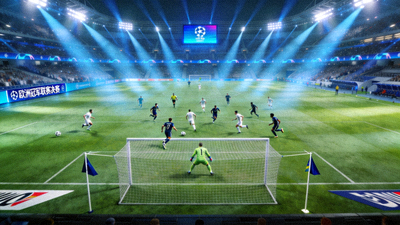 欧洲冠军联赛决赛高清直播画面 - 两支顶级球队在绿茵场上激烈对抗